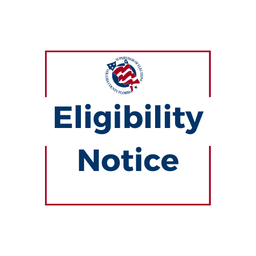 Voter Eligibility Notice - April 26, 2024